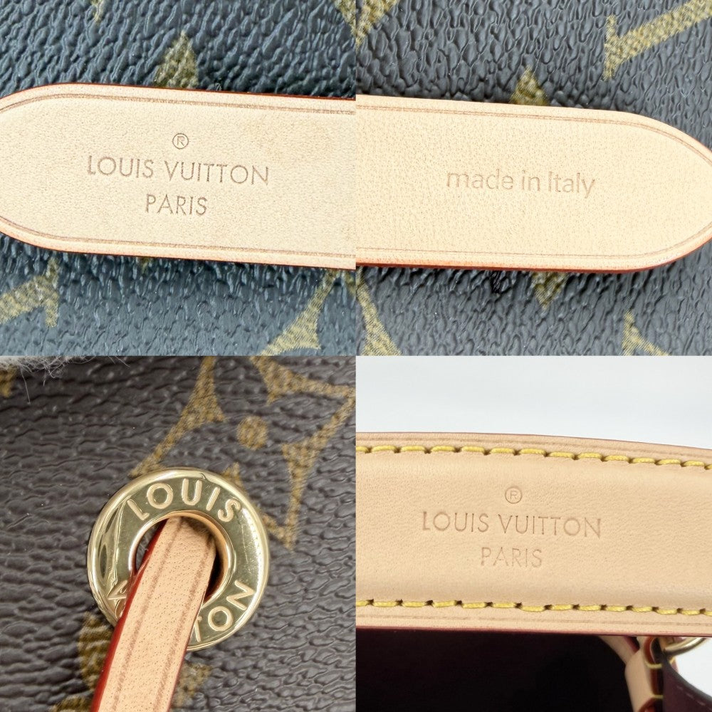 LOUIS VUITTON ルイヴィトン 2WAY ネオノエBB ショルダーバッグ ハンドバッグ M46581 モノグラムキャンバス ブラウン 茶 ゴールド金具 レディース【中古品】