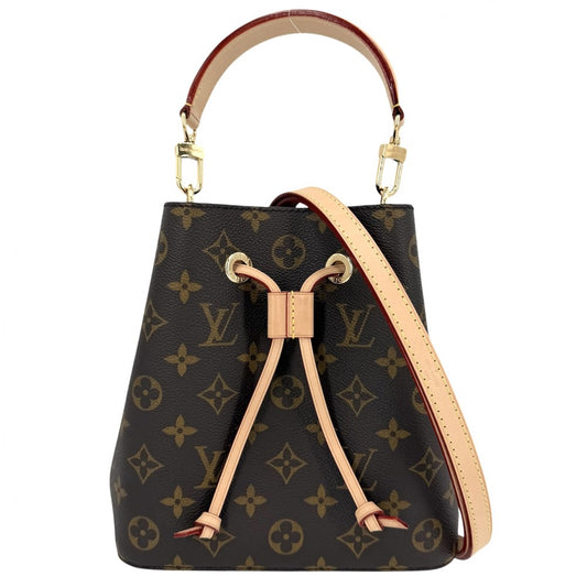 LOUIS VUITTON ルイヴィトン 2WAY ネオノエBB ショルダーバッグ ハンドバッグ M46581 モノグラムキャンバス ブラウン 茶 ゴールド金具 レディース【中古品】