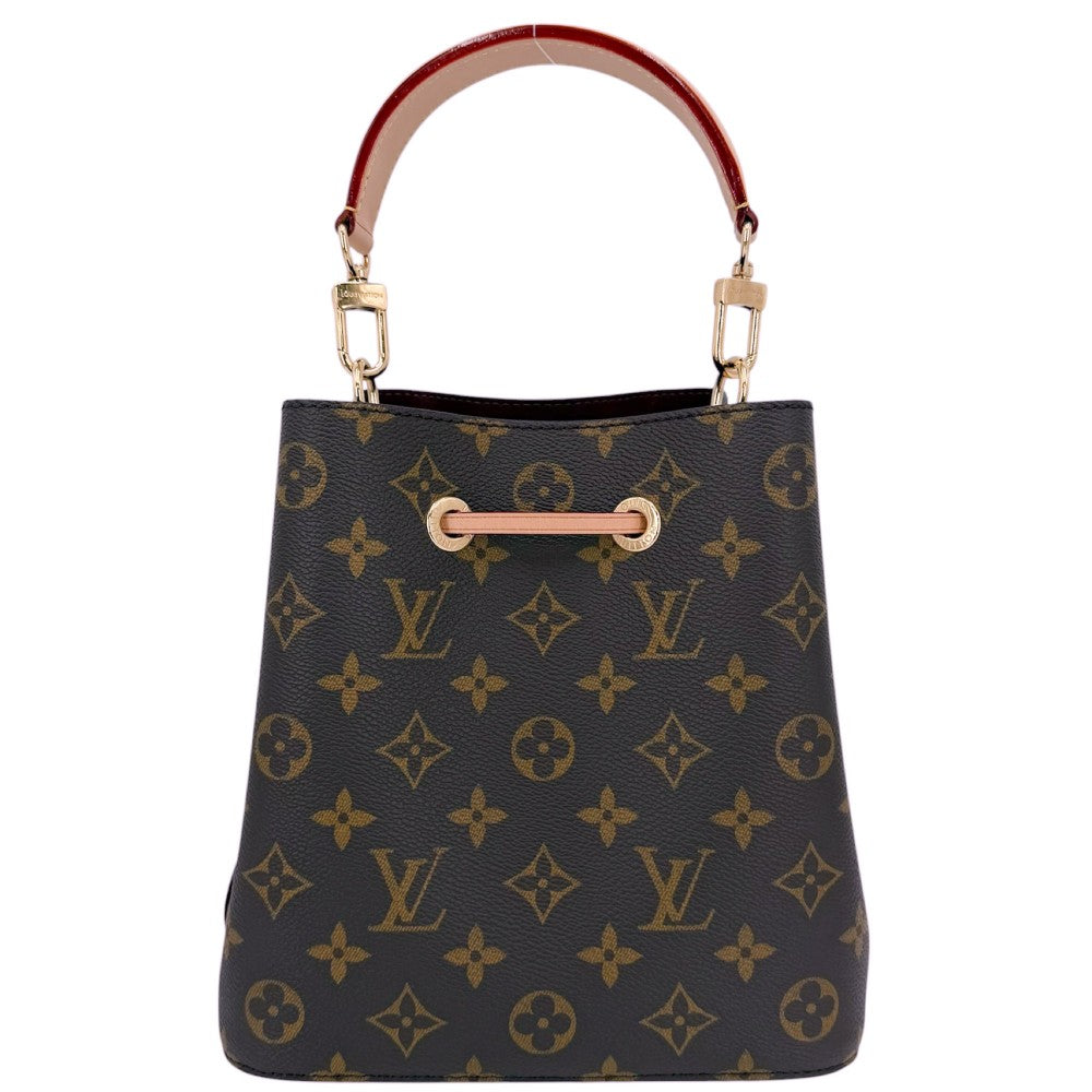 LOUIS VUITTON ルイヴィトン 2WAY ネオノエBB ショルダーバッグ ハンドバッグ M46581 モノグラムキャンバス ブラウン 茶 ゴールド金具 レディース【中古品】