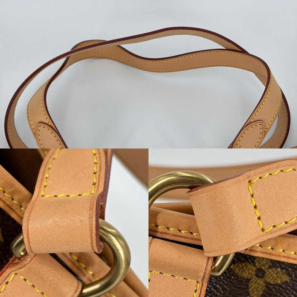 LOUIS VUITTON ルイヴィトン トートバッグ バティニョールオリゾンタル ハンドバッグ M51154 モノグラムキャンバス ブラウン 茶 ゴールド金具 レディース【中古品】