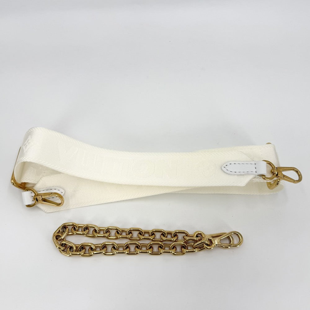 LOUIS VUITTON ルイヴィトン 2WAY モノグラム オーバー ザ ムーン ショルダーバッグ ハンドバッグ バブルグラム M59959 レザー ホワイト 白 ゴールド金具 レディース【中古品】