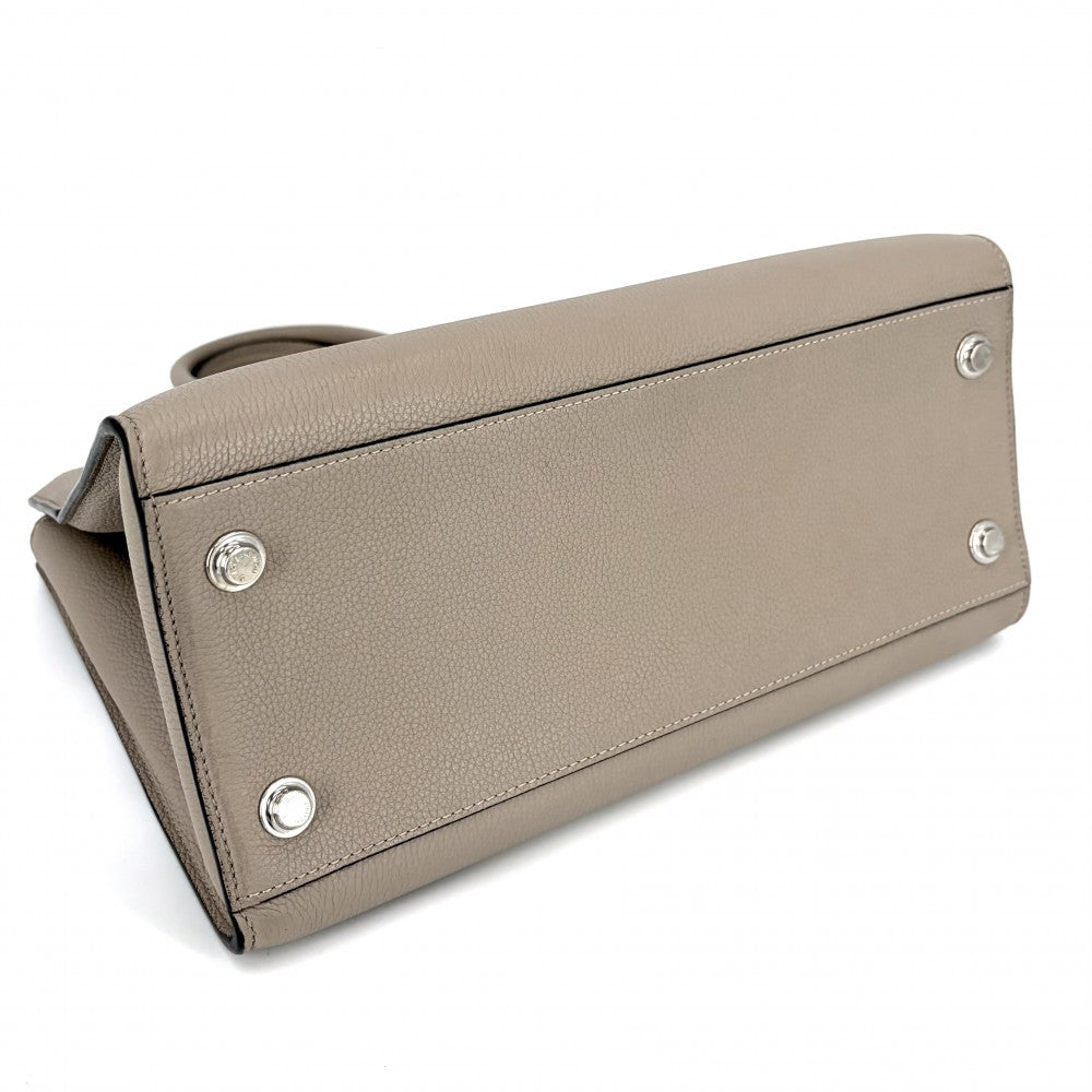 LOUIS VUITTON ルイヴィトン 2WAY シティスティーマーMM ショルダーバッグ ハンドバッグ M53017 トリヨンレザー ガレ(ベージュ系) シルバー金具 レディース【中古品】