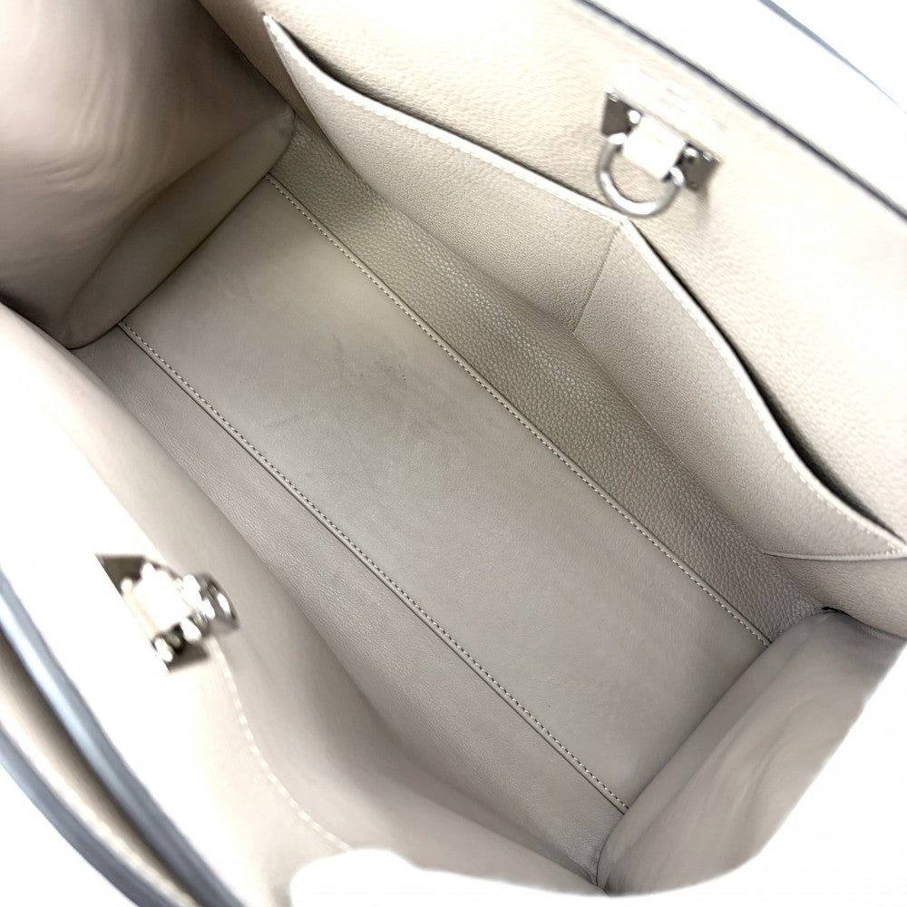 LOUIS VUITTON ルイヴィトン 2WAY シティスティーマーMM ショルダーバッグ ハンドバッグ M53017 トリヨンレザー ガレ(ベージュ系) シルバー金具 レディース【中古品】