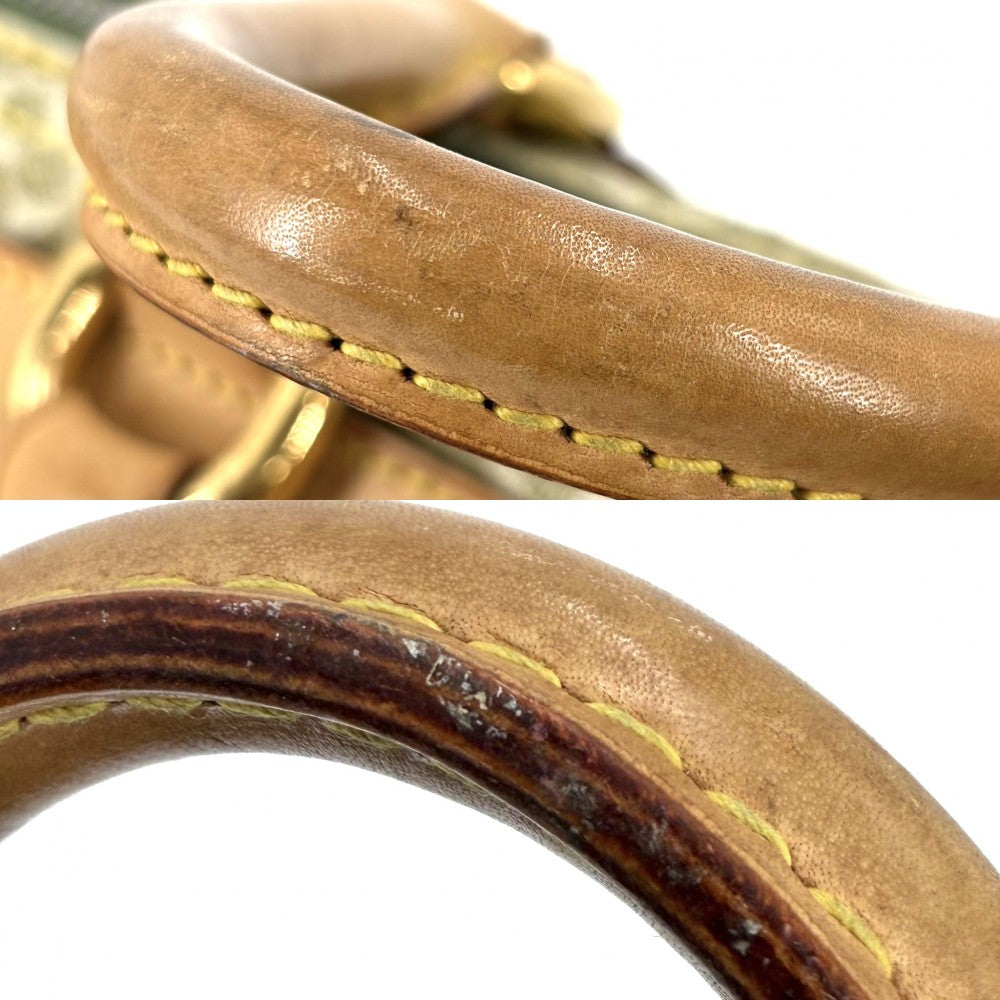 LOUIS VUITTON ルイヴィトン ハンドバッグ ネオスピーディ M95215 モノグラムデニム グリーン系 ゴールド金具 レディース【中古品】