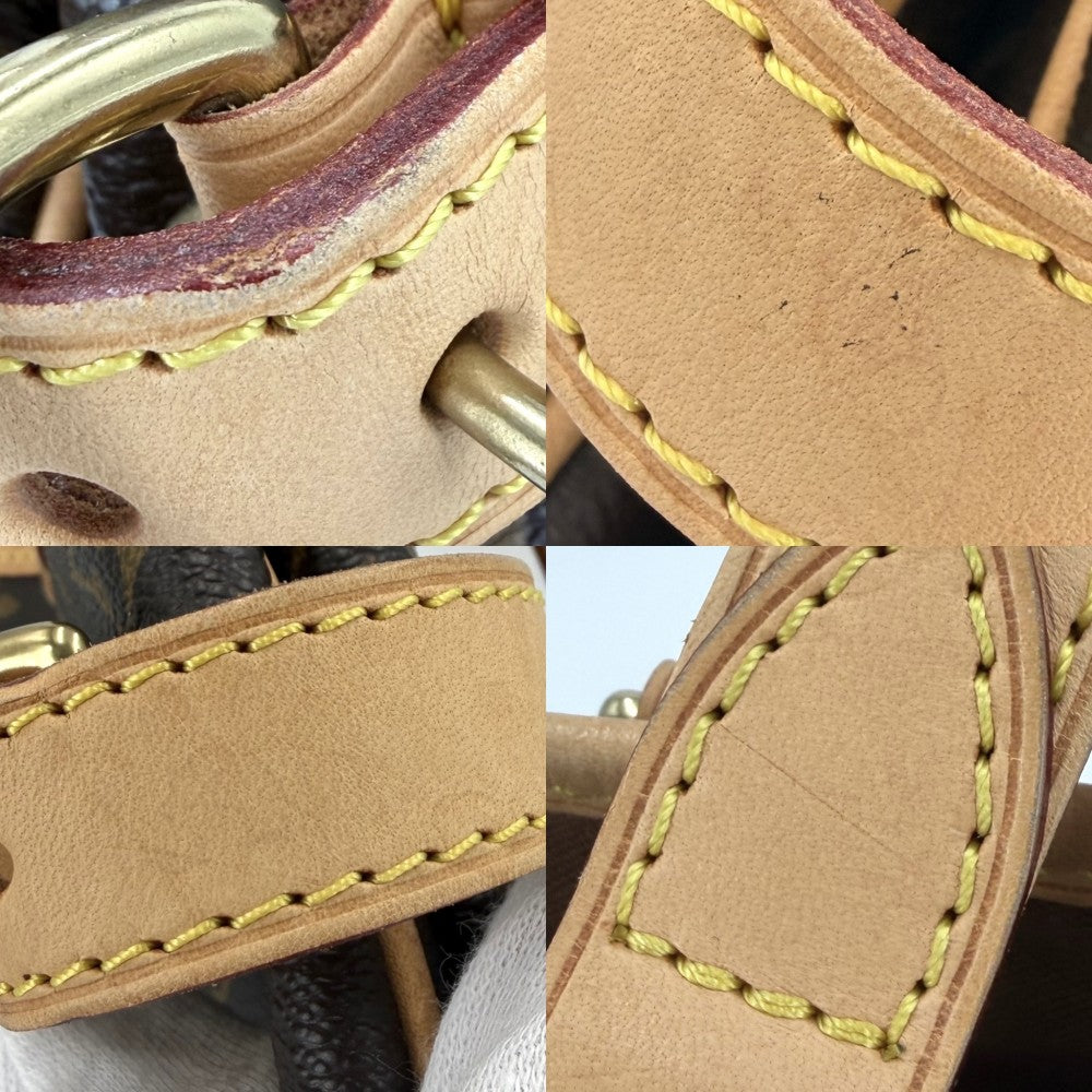 LOUIS VUITTON ルイヴィトン トートバッグ バティニョールオリゾンタル ハンドバッグ M51154 モノグラムキャンバス ブラウン 茶 ゴールド金具 レディース【中古品】