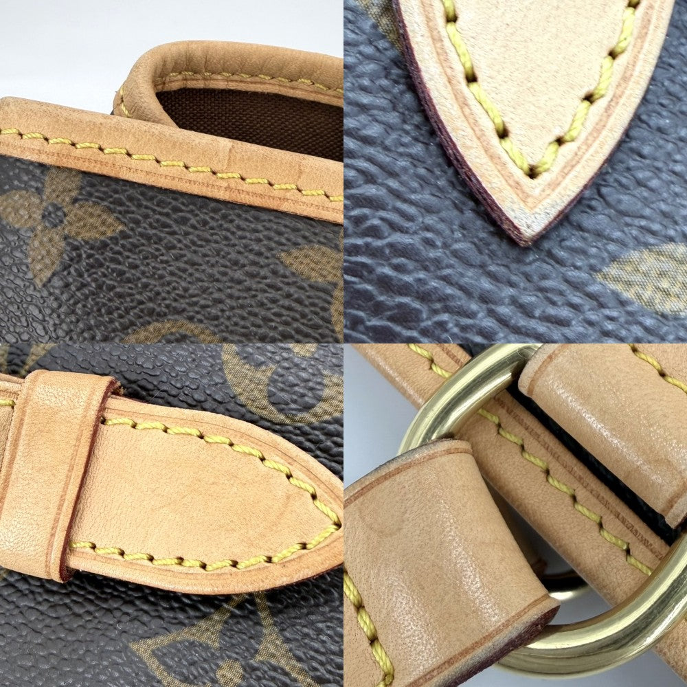 LOUIS VUITTON ルイヴィトン トートバッグ バティニョールオリゾンタル ハンドバッグ M51154 モノグラムキャンバス ブラウン 茶 ゴールド金具 レディース【中古品】