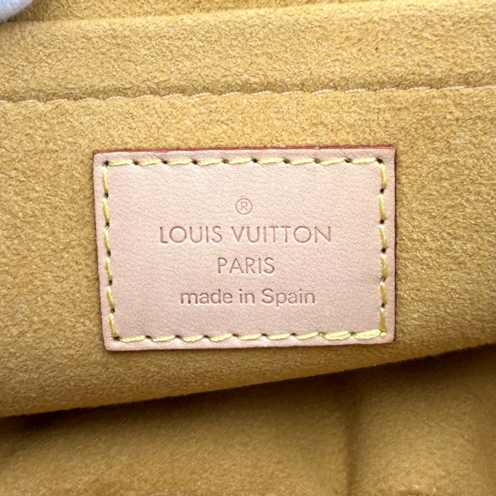 LOUIS VUITTON ルイヴィトン ハンドバッグ ミニプリーティ ミニバッグ M95050 モノグラムデニム ブルー 青 ゴールド金具 レディース【中古品】
