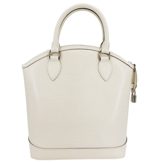 LOUIS VUITTON ルイヴィトン トートバッグ ロックイットPM ハンドバッグ M4229J エピレザー アイボリー系 シルバー金具 レディース【中古品】