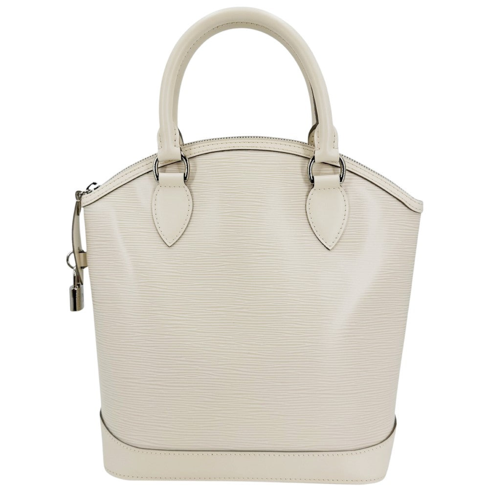 LOUIS VUITTON ルイヴィトン トートバッグ ロックイットPM ハンドバッグ M4229J エピレザー アイボリー系 シルバー金具 レディース【中古品】