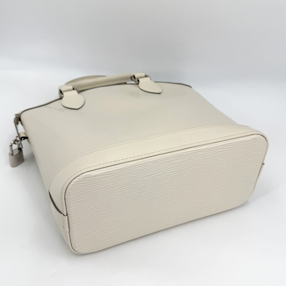 LOUIS VUITTON ルイヴィトン トートバッグ ロックイットPM ハンドバッグ M4229J エピレザー アイボリー系 シルバー金具 レディース【中古品】