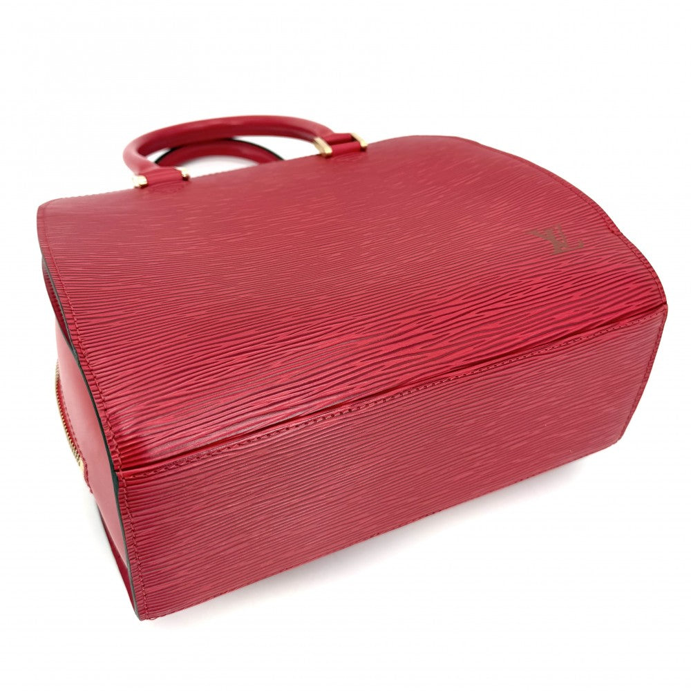 LOUIS VUITTON ルイヴィトン ハンドバッグ エピ ポンヌフ M52057 レッド 赤 ゴールド金具 レディース【中古品】