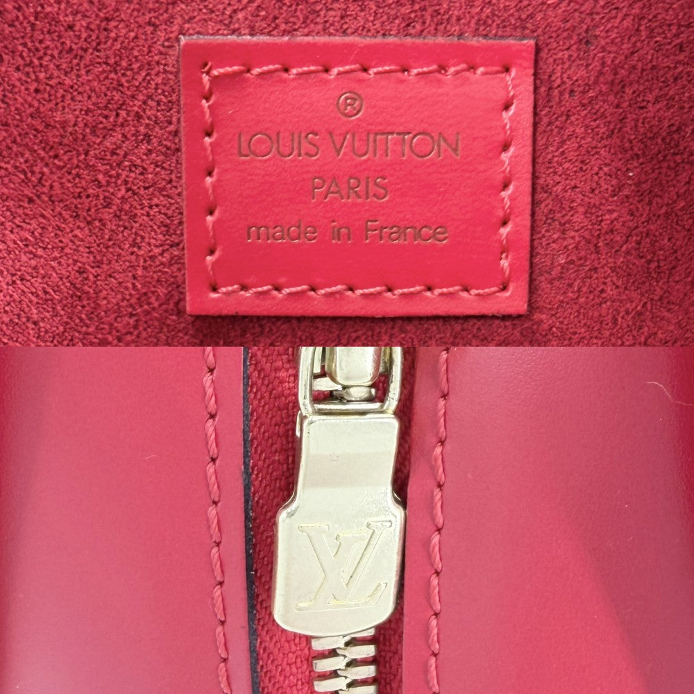 LOUIS VUITTON ルイヴィトン ハンドバッグ エピ ポンヌフ M52057 レッド 赤 ゴールド金具 レディース【中古品】