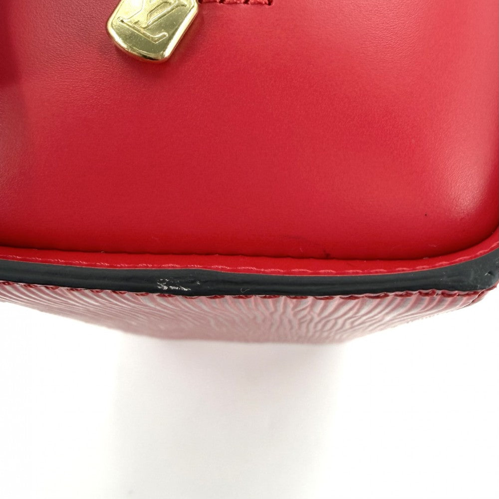 LOUIS VUITTON ルイヴィトン ハンドバッグ エピ ポンヌフ M52057 レッド 赤 ゴールド金具 レディース【中古品】