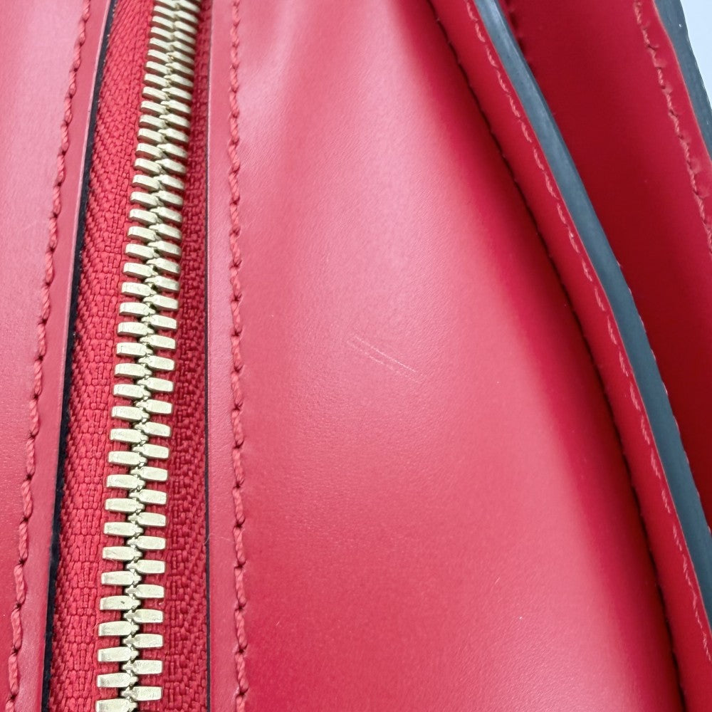LOUIS VUITTON ルイヴィトン ハンドバッグ エピ ポンヌフ M52057 レッド 赤 ゴールド金具 レディース【中古品】