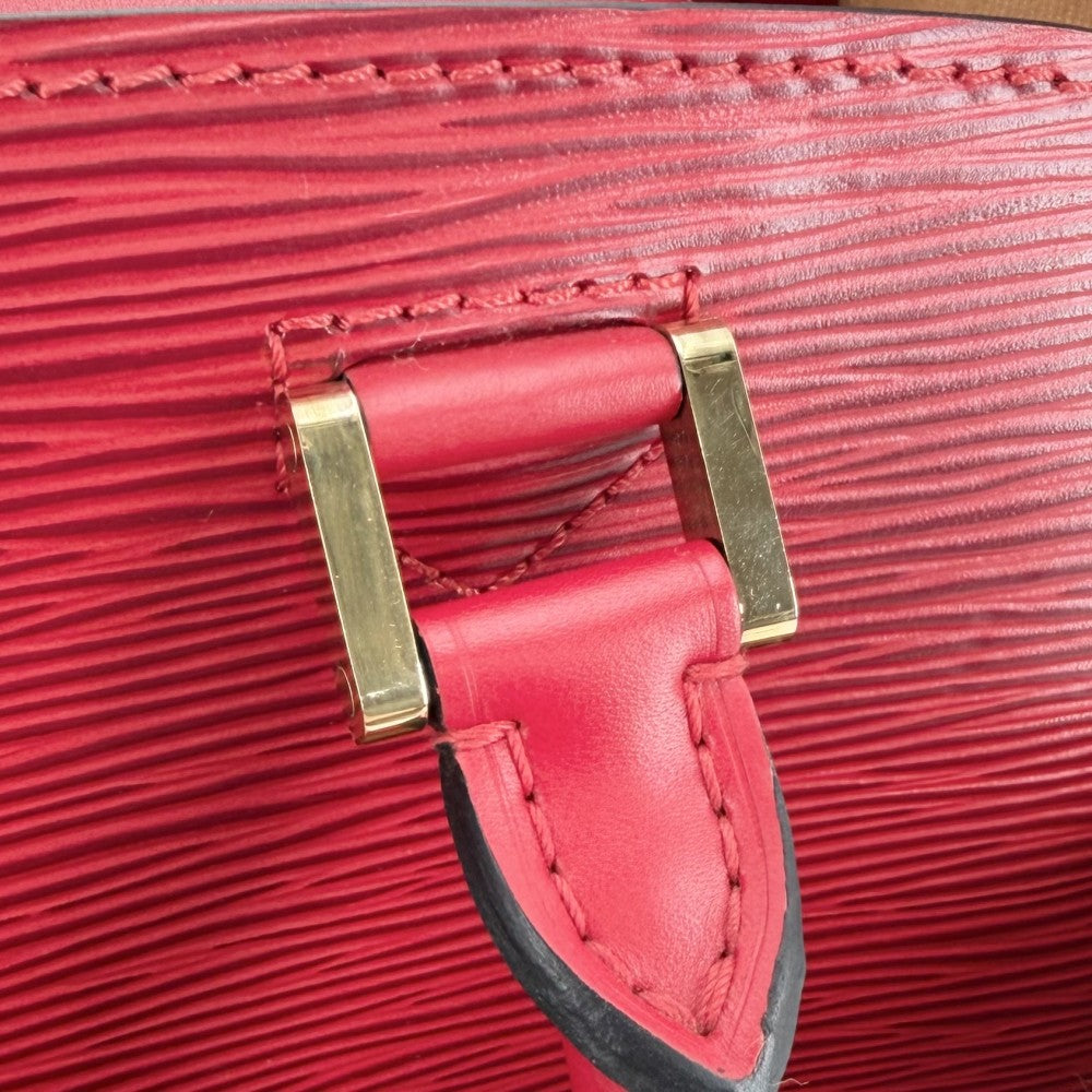 LOUIS VUITTON ルイヴィトン ハンドバッグ エピ ポンヌフ M52057 レッド 赤 ゴールド金具 レディース【中古品】