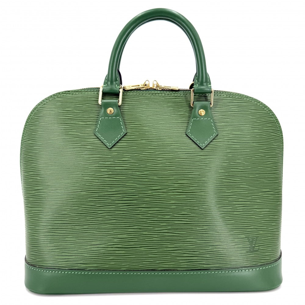 LOUIS VUITTON ルイヴィトン ハンドバッグ アルマPM M52144 エピレザー グリーン 緑 ゴールド金具 レディース【中古品】