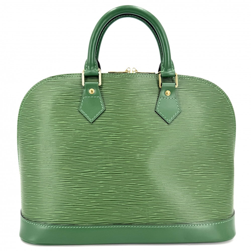 LOUIS VUITTON ルイヴィトン ハンドバッグ アルマPM M52144 エピレザー グリーン 緑 ゴールド金具 レディース【中古品】