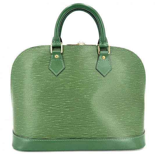 LOUIS VUITTON ルイヴィトン ハンドバッグ アルマPM M52144 エピレザー グリーン 緑 ゴールド金具 レディース【中古品】