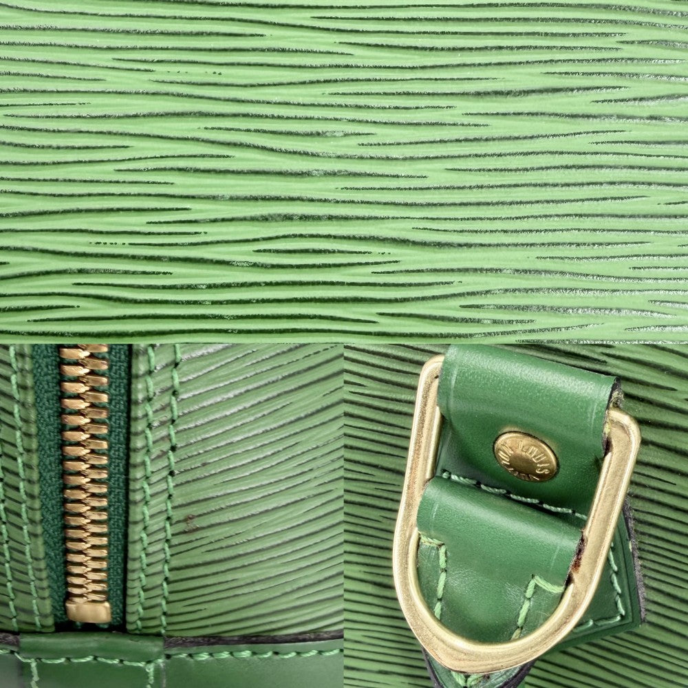 LOUIS VUITTON ルイヴィトン ハンドバッグ アルマPM M52144 エピレザー グリーン 緑 ゴールド金具 レディース【中古品】