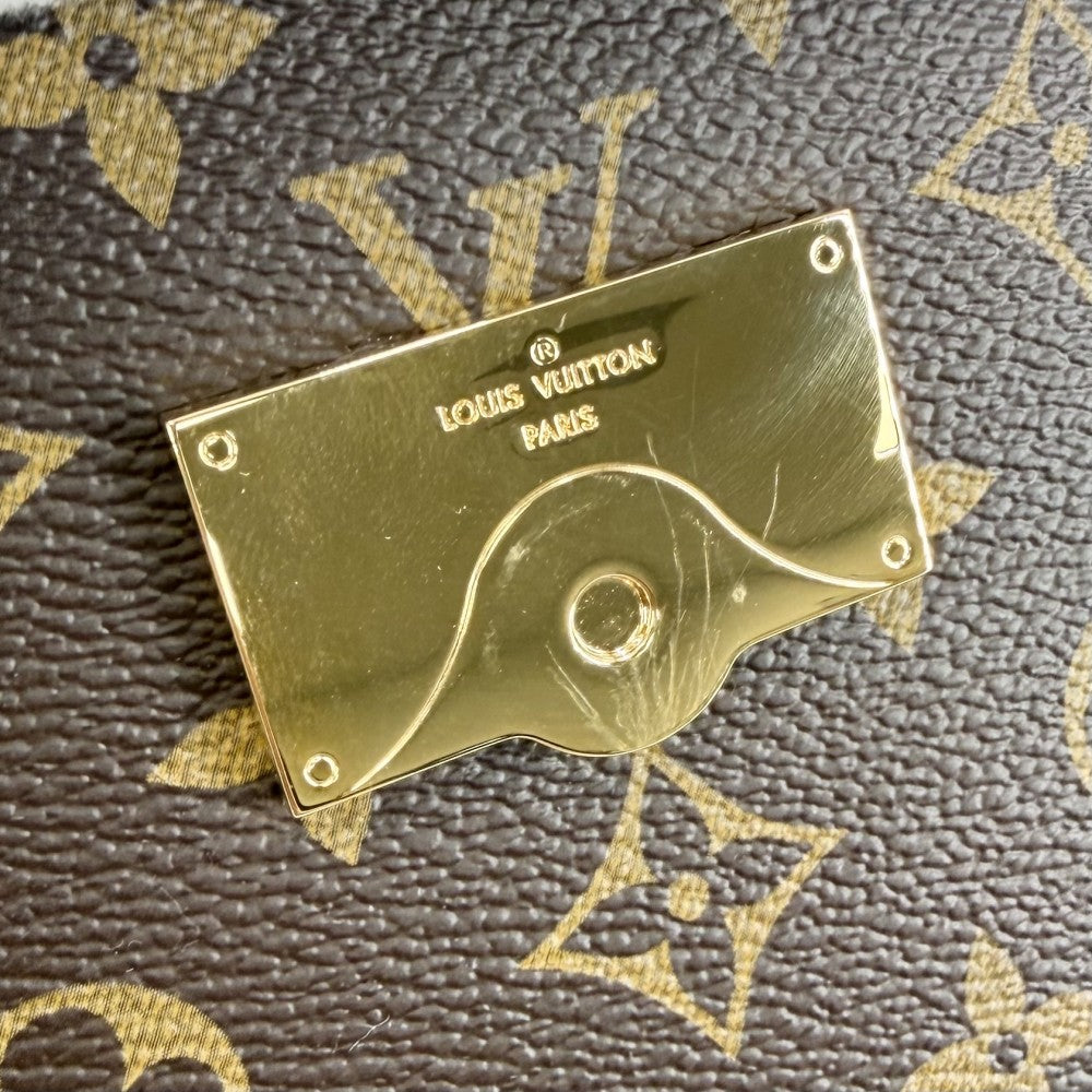 LOUIS VUITTON ルイヴィトン ハンドバッグ モノグラム クリュニーBB かばん M42738 ブラウン 茶 ピンク ゴールド金具 レディース【中古品】