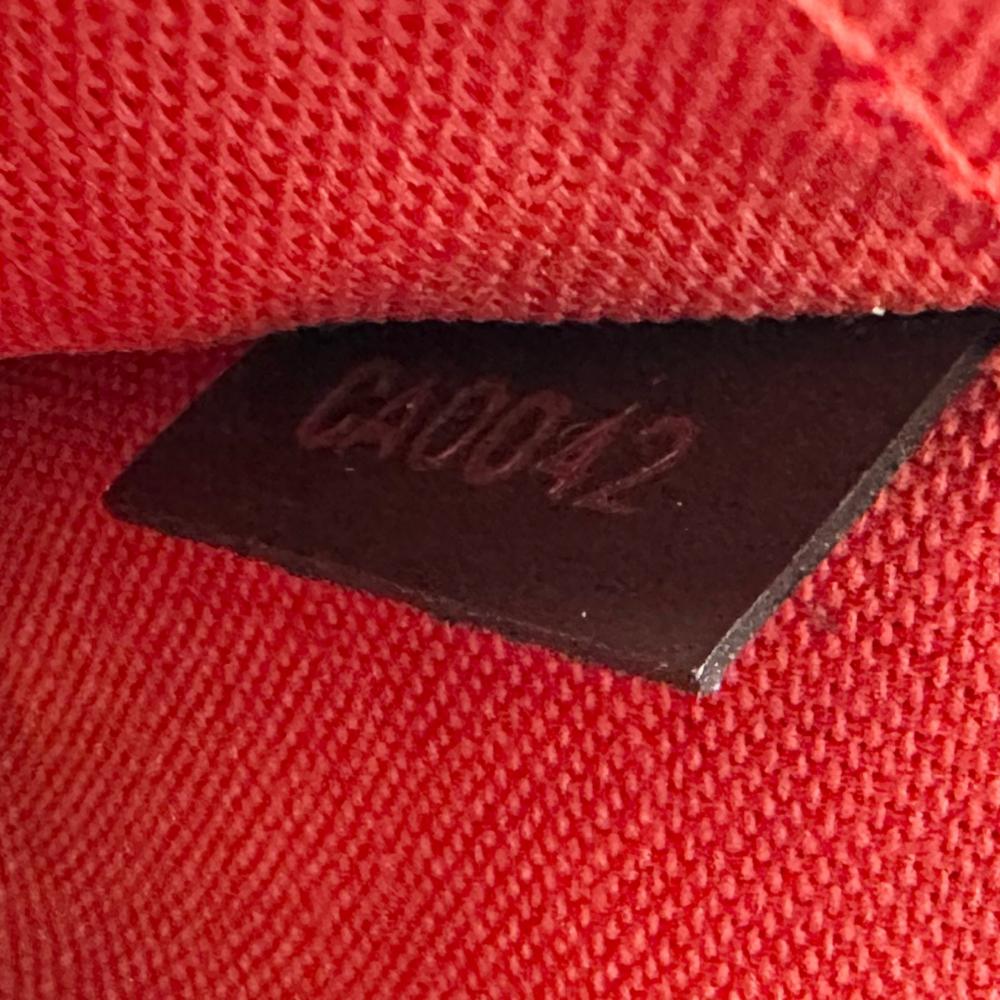 LOUIS VUITTON ルイヴィトン ハンドバッグ ダミエ・エベヌ リベラPM ミニ N41436 ダミエキャンバス ブラウン 茶 ゴールド金具 レディース【中古品】