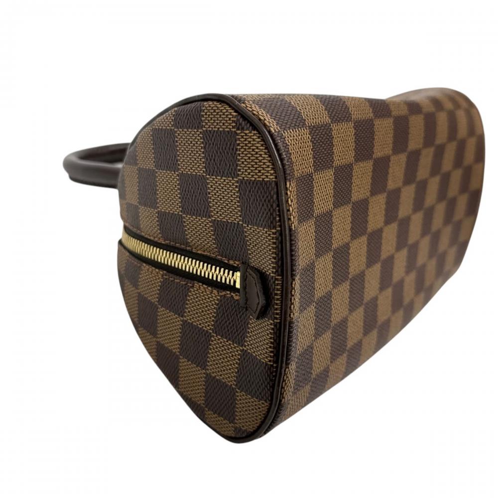 LOUIS VUITTON ルイヴィトン ハンドバッグ ダミエ・エベヌ リベラPM ミニ N41436 ダミエキャンバス ブラウン 茶 ゴールド金具 レディース【中古品】