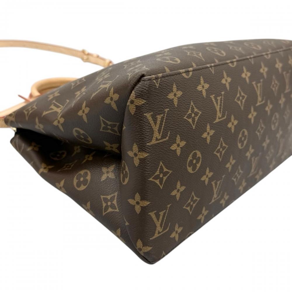 LOUIS VUITTON ルイヴィトン ハンドバッグ グランパレMM ２WAY M45898 モノグラムキャンバス ブラウン 茶 ゴールド金具 レディース【中古品】