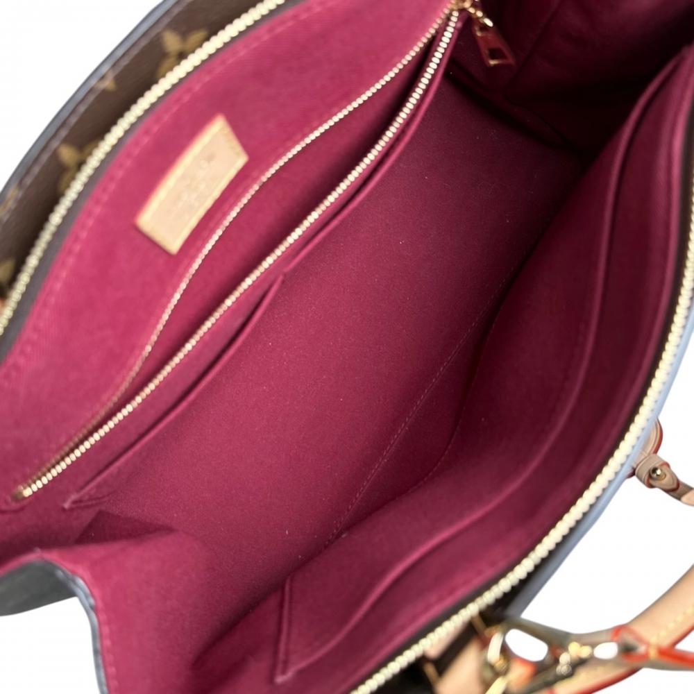 LOUIS VUITTON ルイヴィトン ハンドバッグ グランパレMM ２WAY M45898 モノグラムキャンバス ブラウン 茶 ゴールド金具 レディース【中古品】