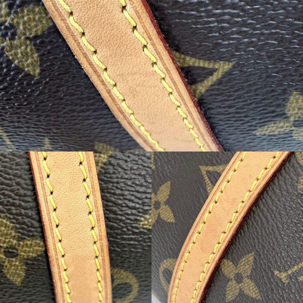 LOUIS VUITTON ルイヴィトン ハンドバッグ パピヨン30 ポーチ付き M51385 モノグラムキャンバス ブラウン 茶 ゴールド金具 レディース【中古品】