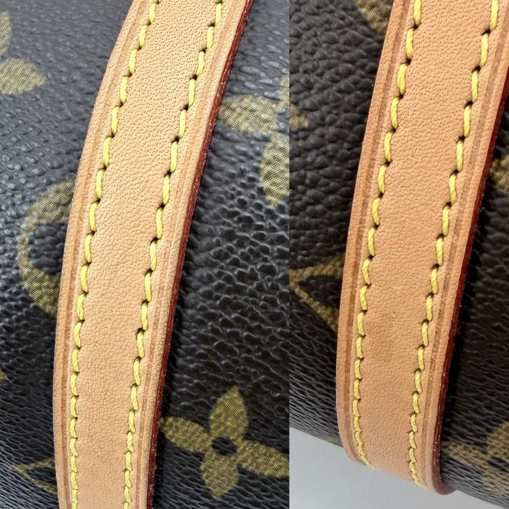 LOUIS VUITTON ルイヴィトン ハンドバッグ パピヨン30 ポーチ付き M51385 モノグラムキャンバス ブラウン 茶 ゴールド金具 レディース【中古品】