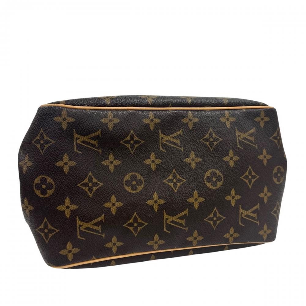 LOUIS VUITTON ルイヴィトン ハンドバッグ バティニョール M51156 モノグラムキャンバス ヌメ革 ブラウン 茶 ゴールド金具 レディース【中古品】