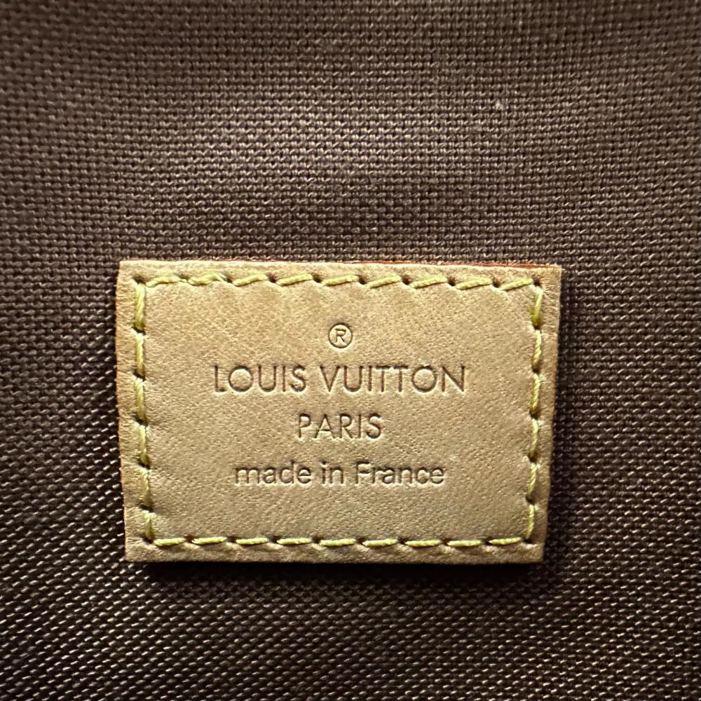 LOUIS VUITTON ルイヴィトン ハンドバッグ バティニョール M51156 モノグラムキャンバス ヌメ革 ブラウン 茶 ゴールド金具 レディース【中古品】