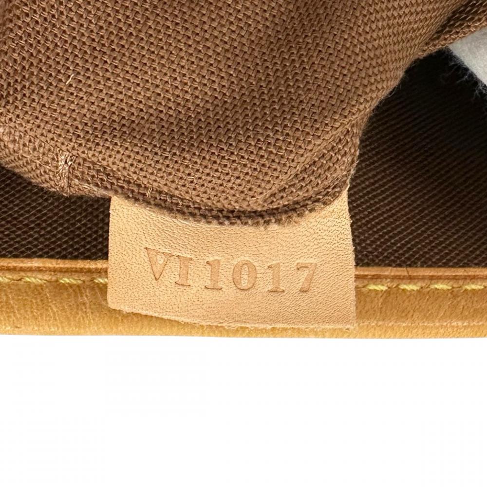 LOUIS VUITTON ルイヴィトン ハンドバッグ バティニョール M51156 モノグラムキャンバス ヌメ革 ブラウン 茶 ゴールド金具 レディース【中古品】