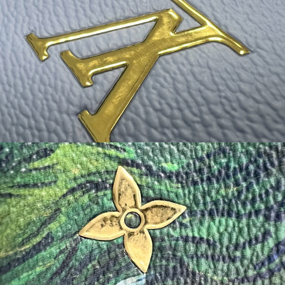 LOUIS VUITTON ルイヴィトン ハンドバッグ モノグラムセルティ スピーディ30 ミニボストンバッグ マスターズコレクション ゴッホ M43314 ブルー系 ブルー金具 レディース【中古品】