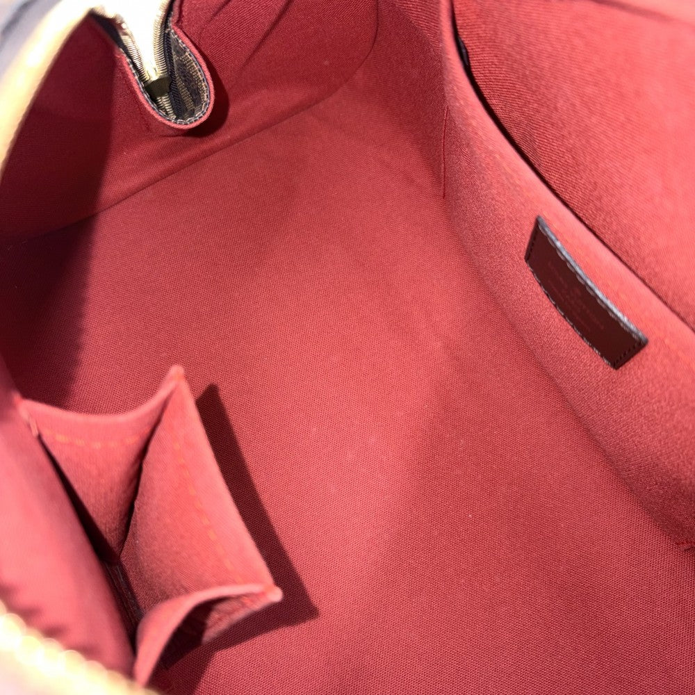 LOUIS VUITTON ルイヴィトン ハンドバッグ リベラMM ミニボストンバッグ N41434 ダミエキャンバス ブラウン 茶 ゴールド金具 レディース【中古品】