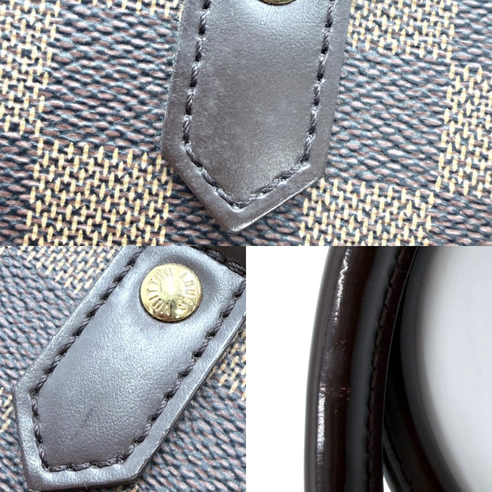 LOUIS VUITTON ルイヴィトン ハンドバッグ リベラMM ミニボストンバッグ N41434 ダミエキャンバス ブラウン 茶 ゴールド金具 レディース【中古品】
