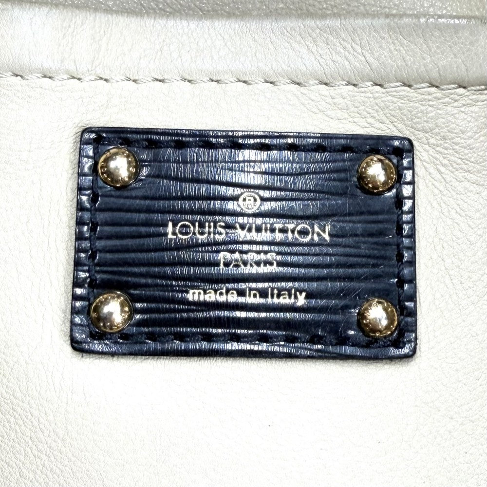 【開店SALE】 LOUIS VUITTON ルイヴィトン ショルダーバッグ モノグラムエルヴィニル スクイーチ ハンドバッグ 巾着 M95259 ブラック 黒 ブラウン 茶 ゴールド金具 レディース【中古品】