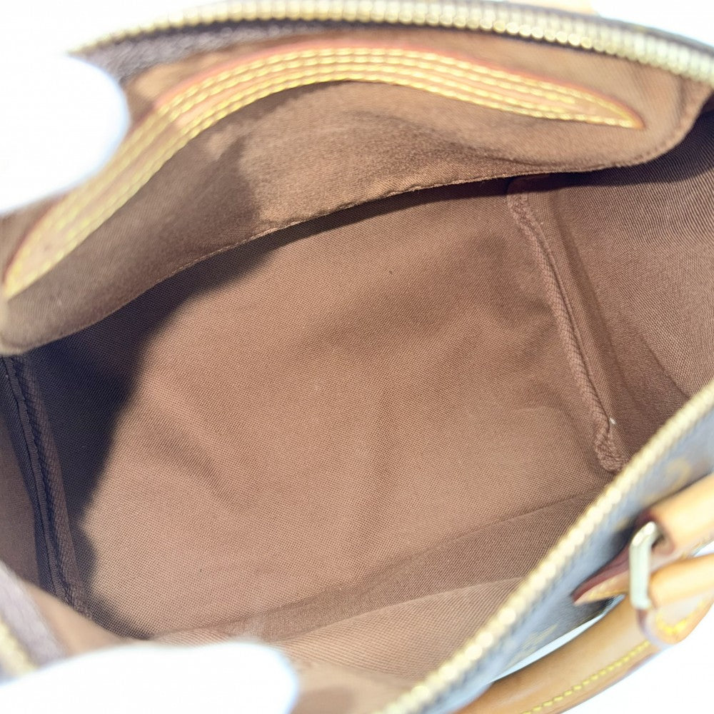 【開店SALE】 LOUIS VUITTON ルイヴィトン ハンドバッグ モノグラム スピーディ25 ミニボストンバッグ Speedy25 M41109 ブラウン 茶 ゴールド金具 レディース【中古品】