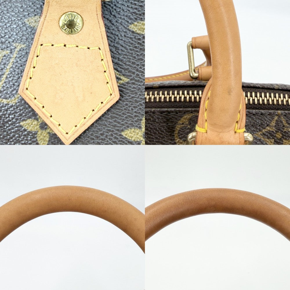 【開店SALE】 LOUIS VUITTON ルイヴィトン ハンドバッグ モノグラム スピーディ25 ミニボストンバッグ Speedy25 M41109 ブラウン 茶 ゴールド金具 レディース【中古品】