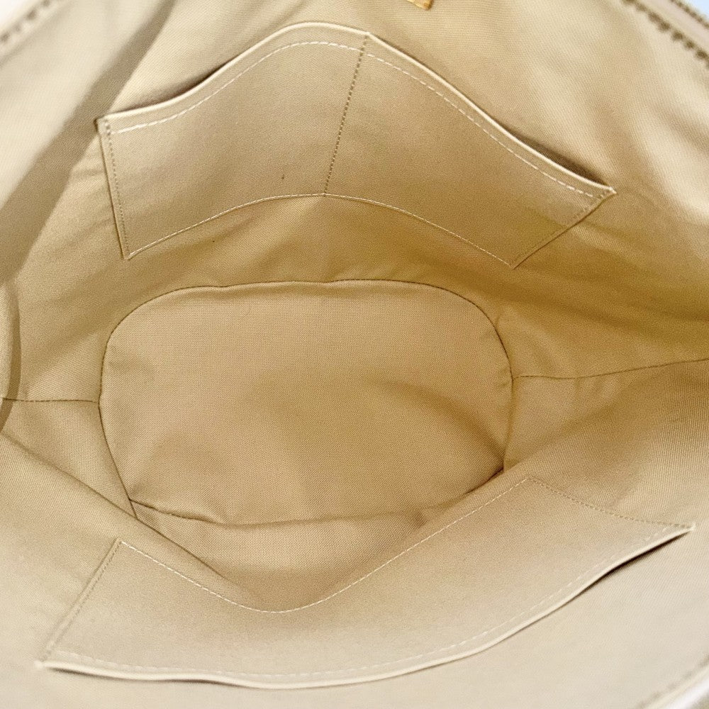 【開店SALE】 LOUIS VUITTON ルイヴィトン 2WAY リヴィエラMM ハンドバッグ ショルダーバッグ トートバッグ N48252 ダミエアズールキャンバス ホワイト 白 ゴールド金具 レディース【中古品】