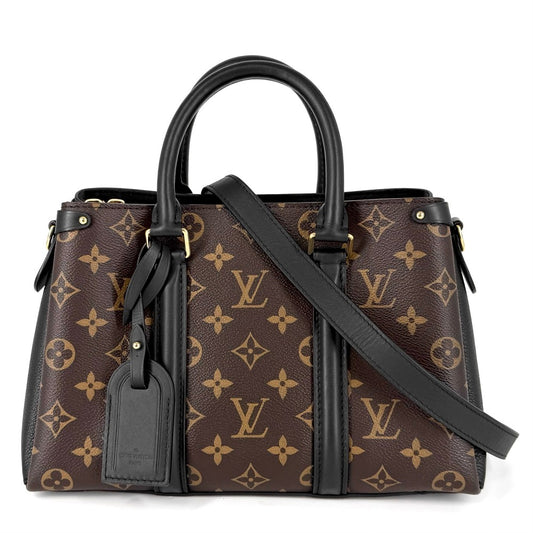 LOUIS VUITTON ルイヴィトン 2WAY モノグラム スフロNVBB ハンドバッグ ショルダーバッグ かばん 鞄 M44898 ブラウン 茶 ブラック 黒 ゴールド金具 レディース【中古品】