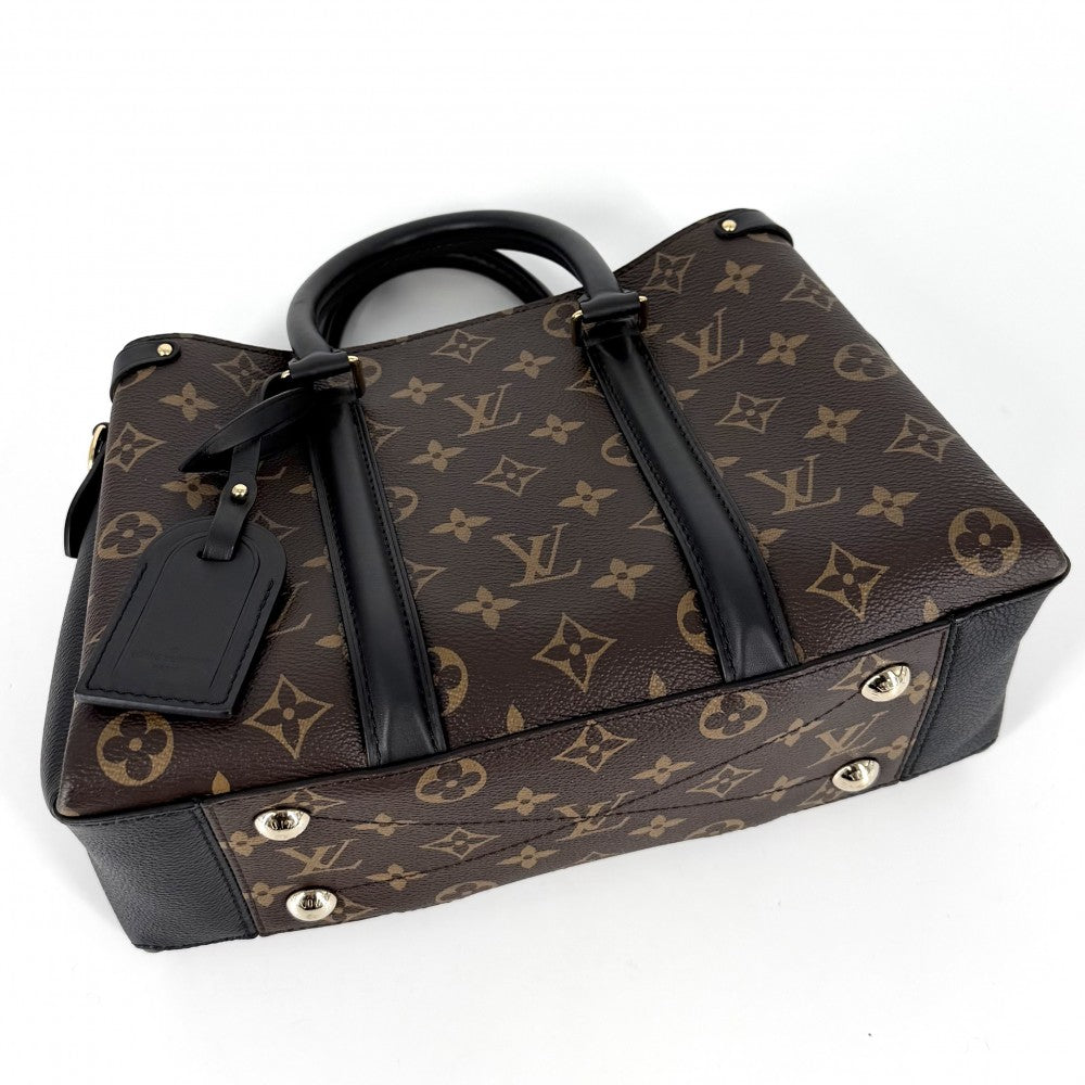 LOUIS VUITTON ルイヴィトン 2WAY モノグラム スフロNVBB ハンドバッグ ショルダーバッグ かばん 鞄 M44898 ブラウン 茶 ブラック 黒 ゴールド金具 レディース【中古品】