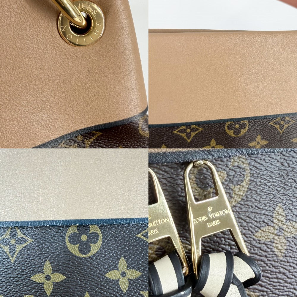 LOUIS VUITTON ルイヴィトン 2WAY モノグラム テュイルリーブザス ハンドバッグ ショルダーバッグ 鞄 かばん M44272 ベージュ ブラウン 茶 ゴールド金具 レディース【中古品】