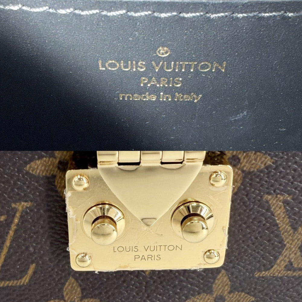 LOUIS VUITTON ルイヴィトン 2WAY モノグラムリバース ティルシット ハンドバッグ ショルダーバッグ M46548 ブラウン 茶 ゴールド金具 レディース【中古品】