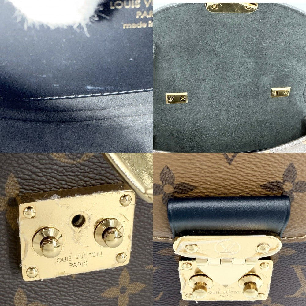 LOUIS VUITTON ルイヴィトン 2WAY モノグラムリバース ティルシット ハンドバッグ ショルダーバッグ M46548 ブラウン 茶 ゴールド金具 レディース【中古品】