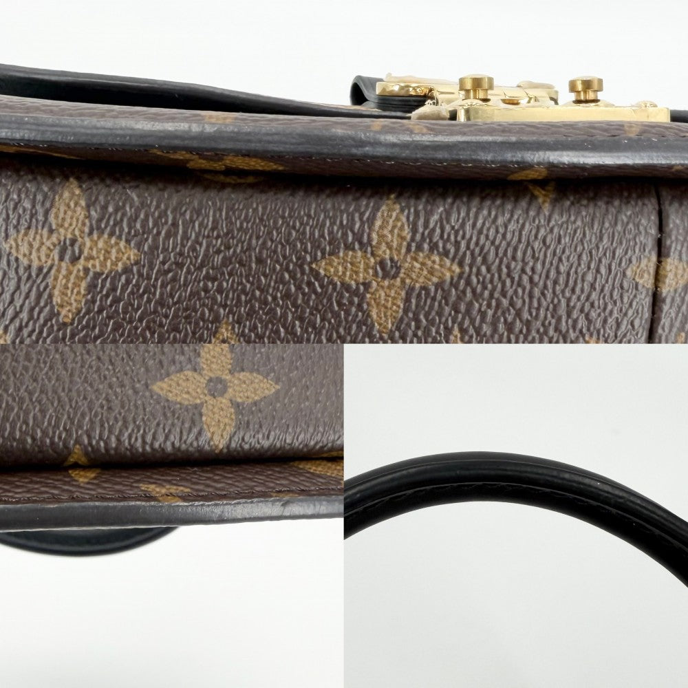 LOUIS VUITTON ルイヴィトン 2WAY モノグラムリバース ティルシット ハンドバッグ ショルダーバッグ M46548 ブラウン 茶 ゴールド金具 レディース【中古品】