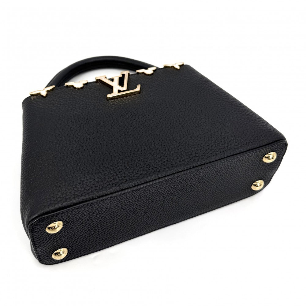LOUIS VUITTON ルイヴィトン 2WAY カプシーヌBB ハンドバッグ ショルダーバッグ M25404 トリヨンレザー ブラック 黒 ゴールド金具 レディース【中古品】