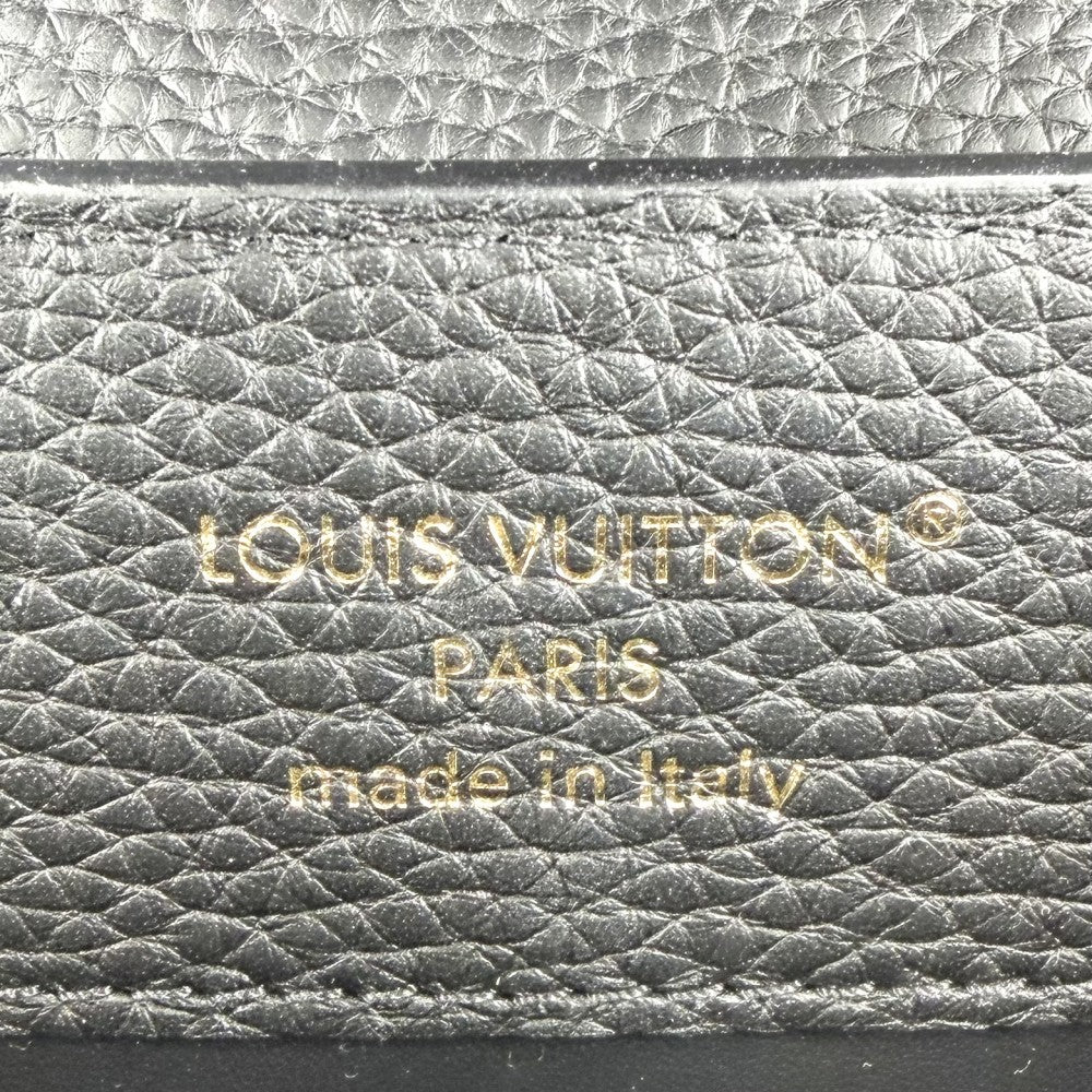 LOUIS VUITTON ルイヴィトン 2WAY カプシーヌBB ハンドバッグ ショルダーバッグ M25404 トリヨンレザー ブラック 黒 ゴールド金具 レディース【中古品】