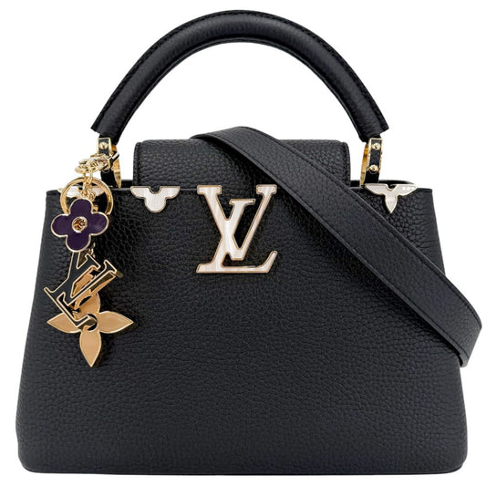 LOUIS VUITTON ルイヴィトン 2WAY カプシーヌBB ハンドバッグ ショルダーバッグ M25404 トリヨンレザー ブラック 黒 ゴールド金具 レディース【中古品】