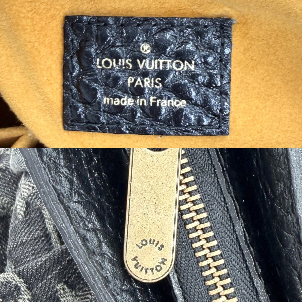 LOUIS VUITTON ルイヴィトン ショルダーバッグ XS M95608 モノグラムデニム ブラック 黒 ゴールド金具 レディース【中古品】